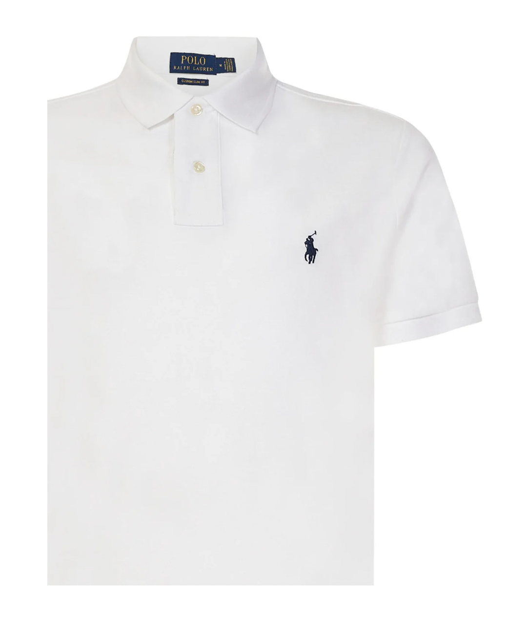 Ralph Lauren Custom Fit Polo Shirt White